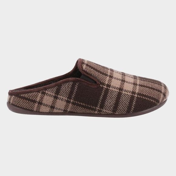 Cotswold Mens Syde Slippers / Brown - Picture 2 of 5